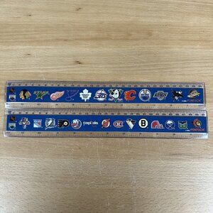 Vintage Pentech NHL Ruler 1994 Official Western Conference & Eastern Conference